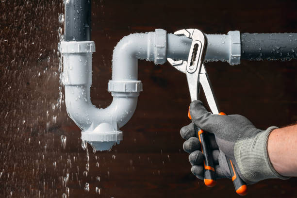 Professional Sewer Line Repair technician working in Riderwood, MD
